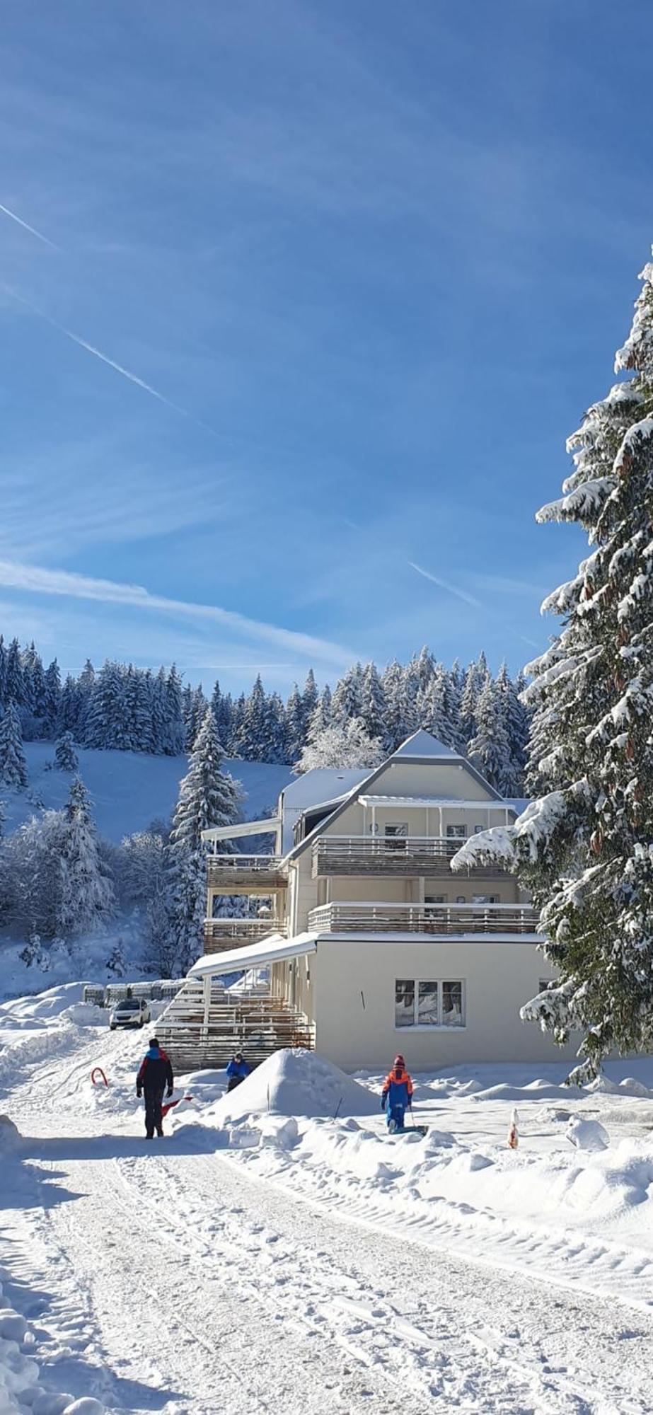 Agreable 3 Pieces Au Lac Blanc Orbey Bagian luar foto