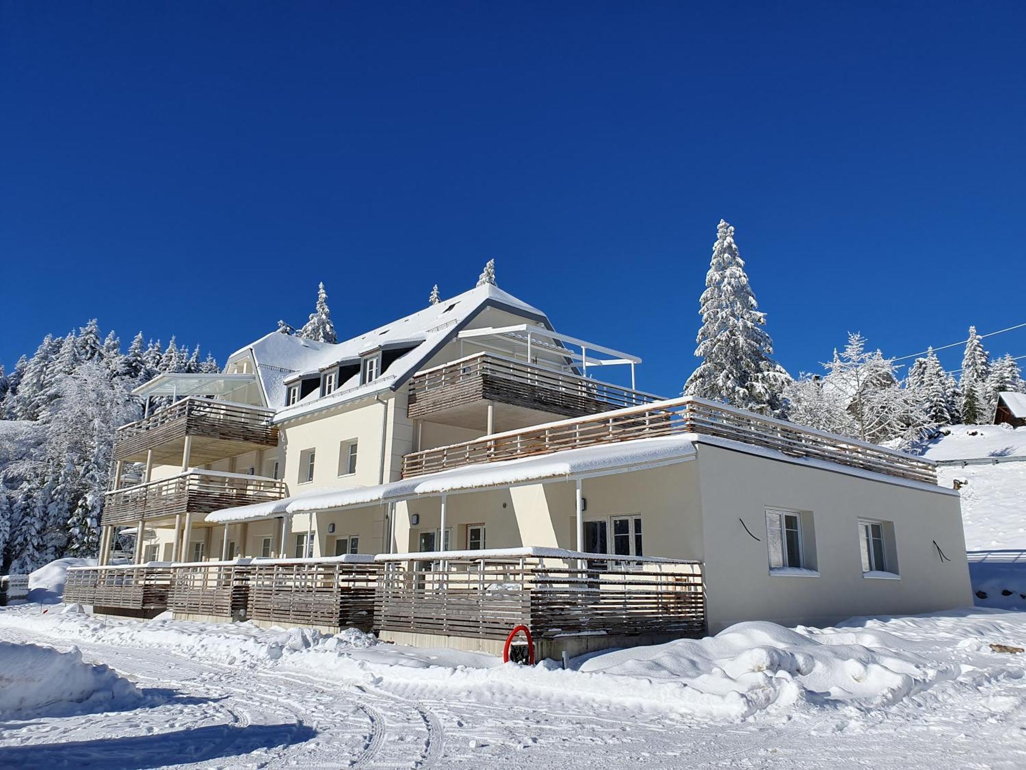 Agreable 3 Pieces Au Lac Blanc Orbey Bagian luar foto